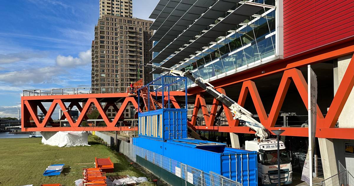 Rotterdam gets a new cultural hotspot: the Containtertrap - Uitagenda ...