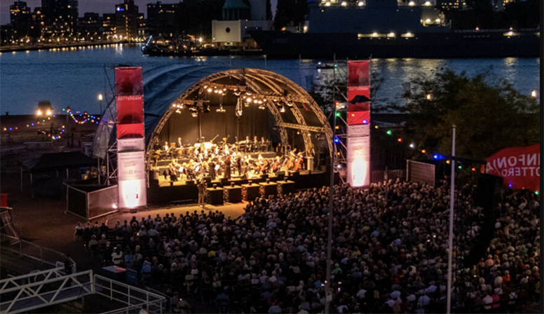 Uitkijken naar Sinfonia Maritiem Concert op Wilhelminapier