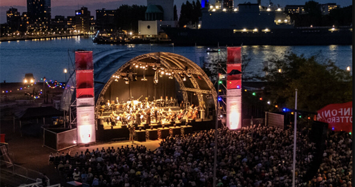 Uitkijken naar Sinfonia Maritiem Concert op Wilhelminapier