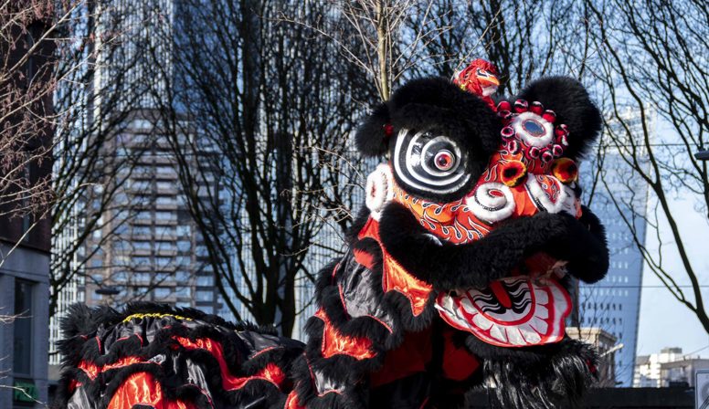 Vier Chinese New Year in Wereldmuseum