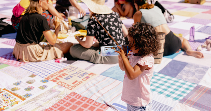 Rotterdam's biggest picnic blanket is rolled out again
