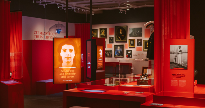 Expositie over de rol van de vrouw in de maritieme wereld