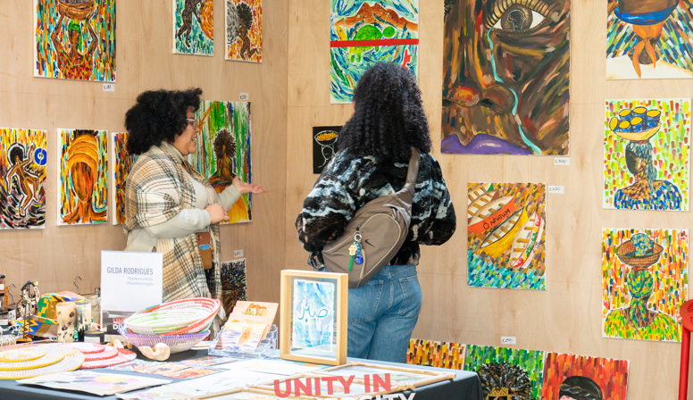 Vierde editie van Unity in Diversity (UID) Art Market in Schiecentrale