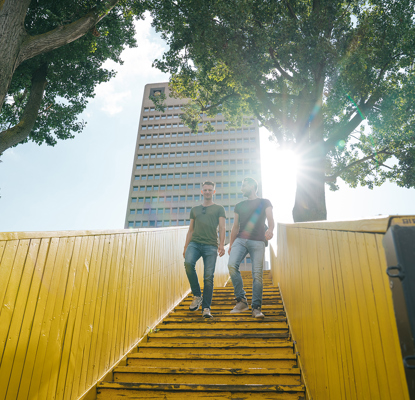 Wandelen in Rotterdam