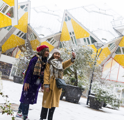Winter in Rotterdam