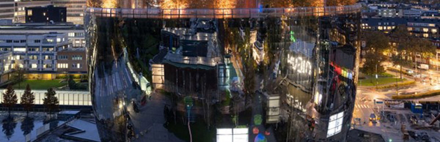 Tijdelijke rooftopbar bovenop Depot Boijmans Van Beuningen 