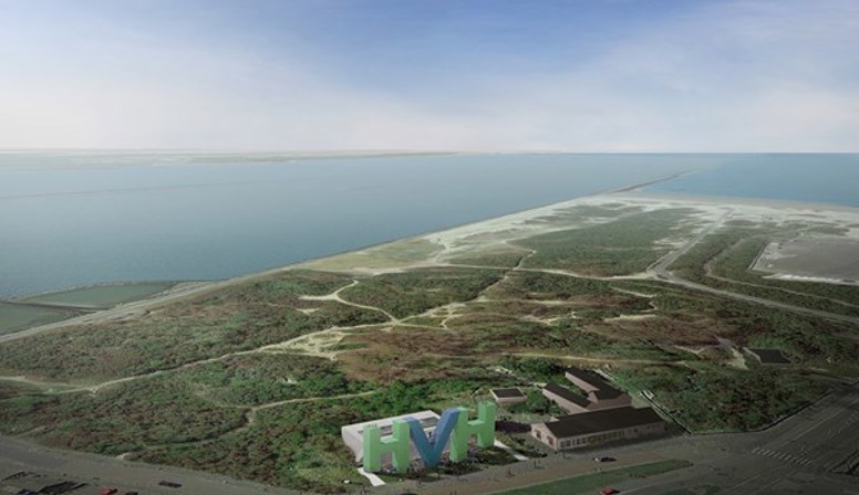 Doek van Holland toont Diorama Nieuwe Waterweg