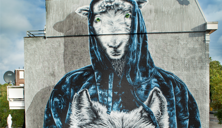Met de Rewriters app kun je (gratis!) verschillende street art routes wandelen