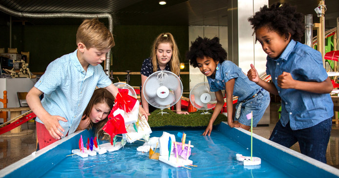 Elke zondag Maakclub bij de Speelfabriek Rotterdam