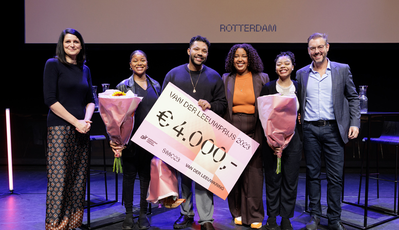 Stadmaker Mitchel Sam-Sin bekroond met Van der Leeuwprijs 2023