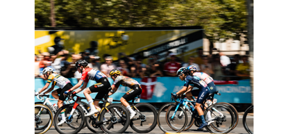 Tour de France Femmes avec Zwift 2024 start in Rotterdam