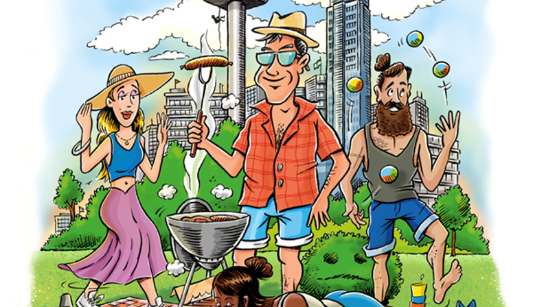 Deze zomer, in een park bij jou in de buurt