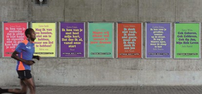 Valentijnsdag010: zet jouw liefdeswens op reclamebord