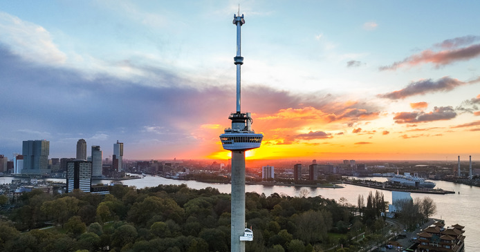 De Euromast sluit tussen 5 januari en begin april voor grootschalige renovatie 