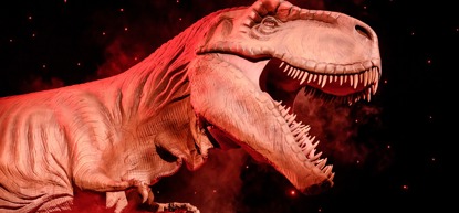 Dinosaurussen nemen Van Nelle Fabriek over