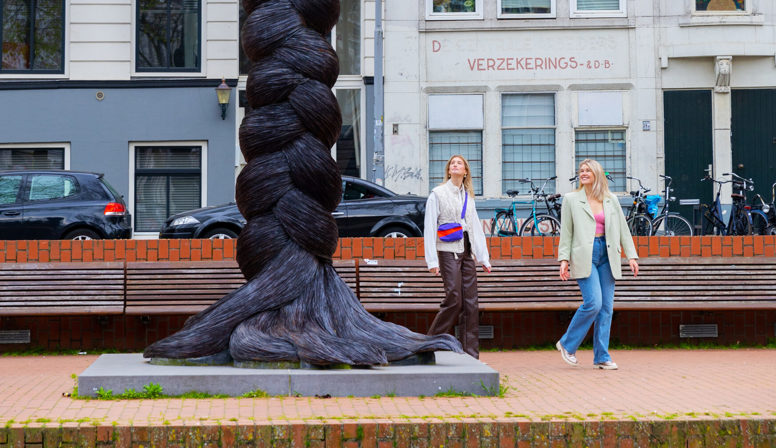 Ontdek via interactieve online wandelroutes de Rotterdamse beeldencollectie