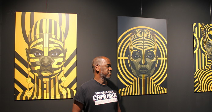 Monsigneur L’Afrique viert het ontstaan van Galerie NOIR NOIR met La Vie En rose