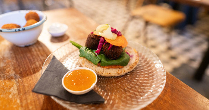 Falafval, Rotterzwam en Roze Bunker uitgetest bij Parqiet