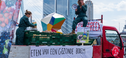 Rechtstreex organiseert crowdfunding voor alternatieve voedselketen