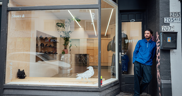 Porfot offers a carefully curated mix of workwear, streetwear and contemporary fashion