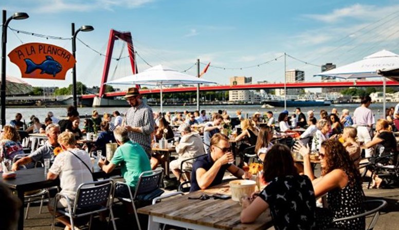 De 10 beste terrassen in Rotterdam
