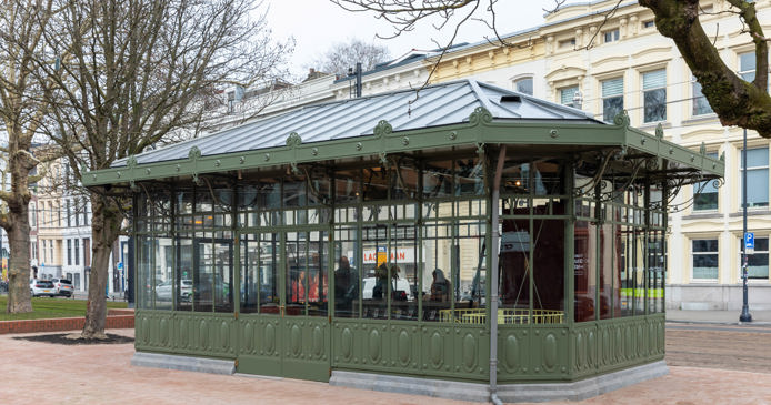 Tramhuis opent als kiosk voor stadswandelingen