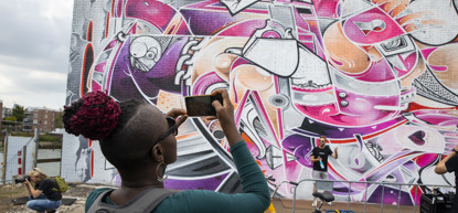 Street art-festival ALL CAPS neemt de wijk Feijenoord weer over 