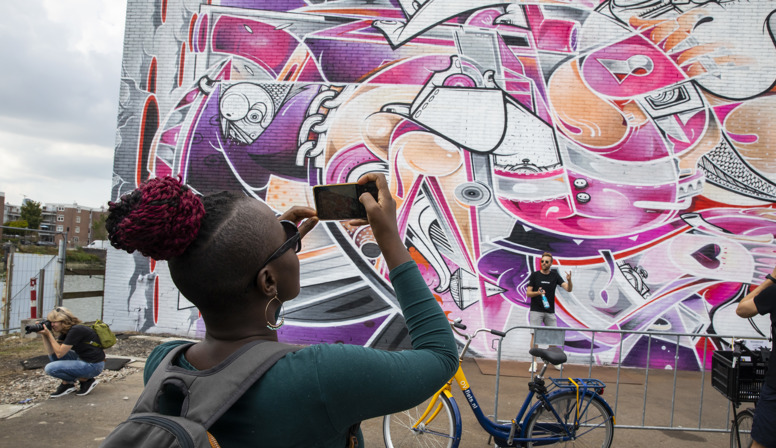 Street art-festival ALL CAPS neemt de wijk Feijenoord weer over 
