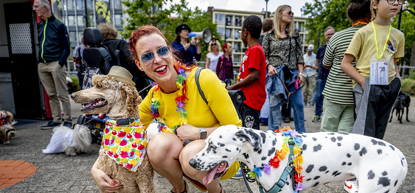Maritiem Museum decor van de Dog Parade