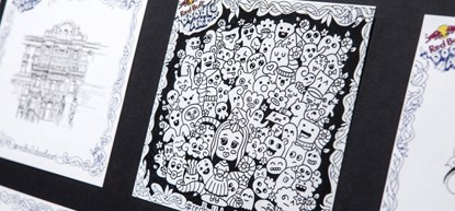 Wie is de beste doodle-kunstenaar van Nederland?