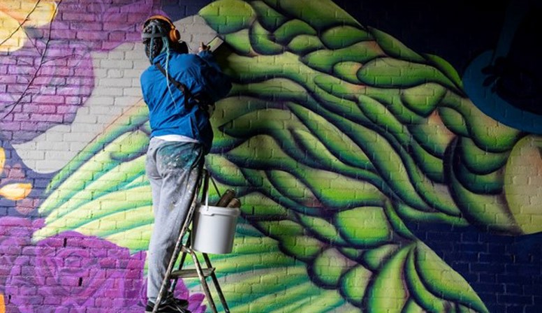 Streetart route op Zuid
