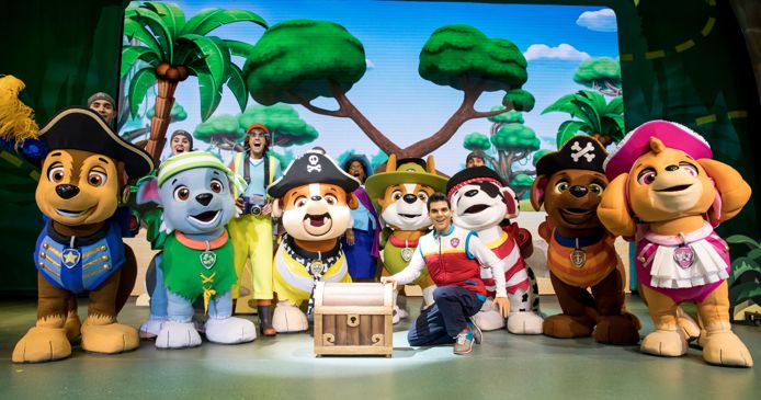 PAW Patrol Live! brengt Het Grote Piratenavontuur! naar nieuwe Luxor Theater