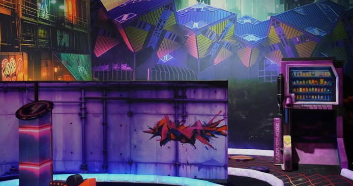 GlowGolf Rotterdam opens a glow-in-the-dark mini-golf course on Schiedamsedijk