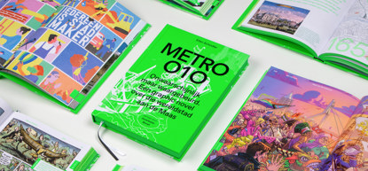 METRO O1O inspireert expositie in de Centrale Bibliotheek 