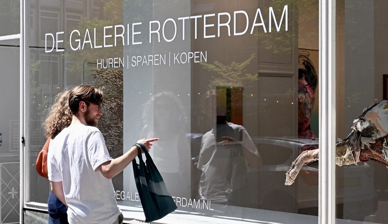 De Galerie Rotterdam is nu gevestigd op de Witte de Withstraat 