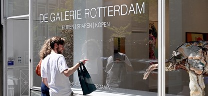 De Galerie Rotterdam is nu gevestigd op de Witte de Withstraat 